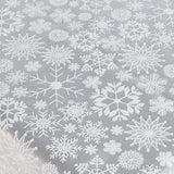 Blondevoksduk - Jule blondeduk med vakre iskrystaller