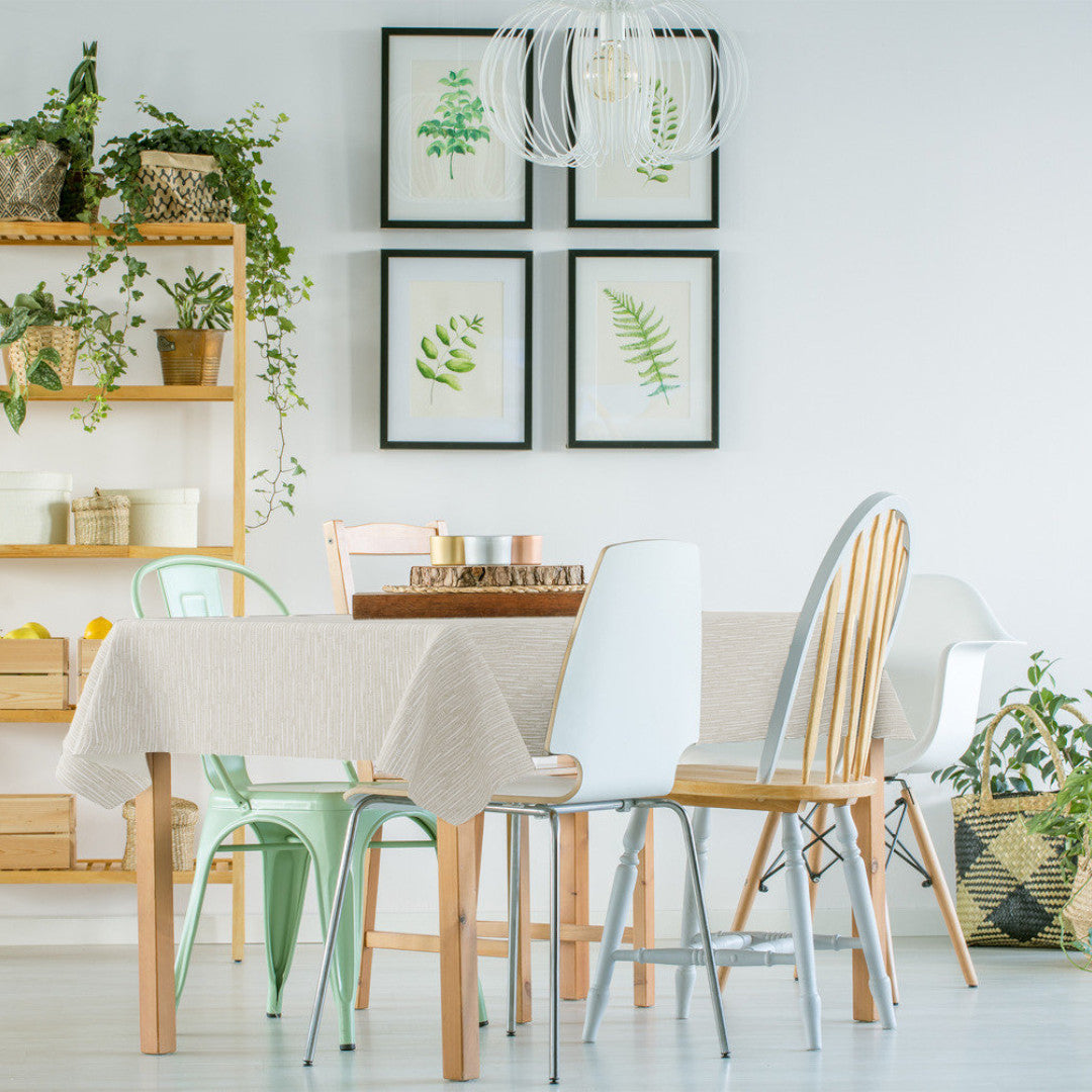 Lola Japondi Sand – Minimalistisk voksduk med naturlig eleganse, miljø