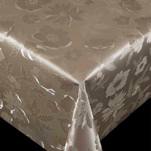 Damask voksduk – Diamond, Earth, 140 cm