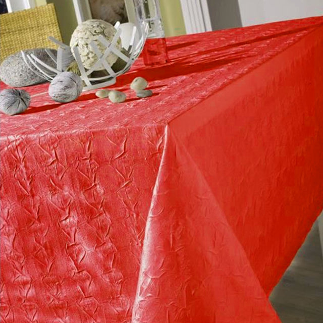 Alicia juleduk i rød