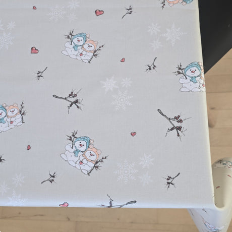 Fiffi & Tilla – Juleduk/tekstilduk fra Klarborg sett ovenfra