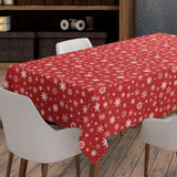 Julevoksduk – Julesnø – Bare Av og Til, Rød