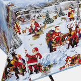 Julevoksduk - Jul & gaver i snøen