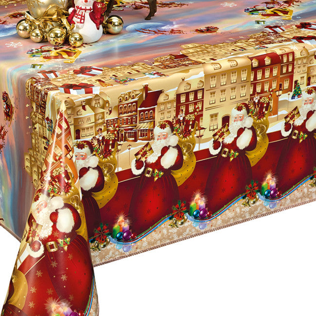 Julevoksduk - Jul i byen