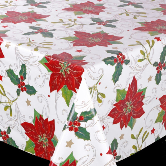 Julevoksduk – Jul under mistelteinen, 140 cm