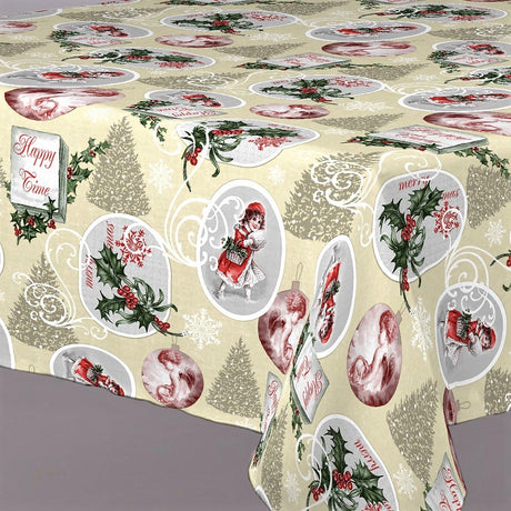 Julevoksduk - Julen og Glansbilder