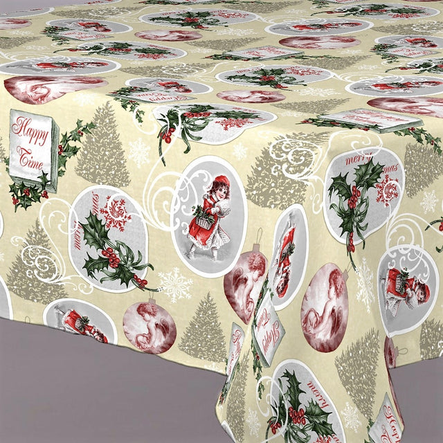 Julevoksduk - Julen og Glansbilder