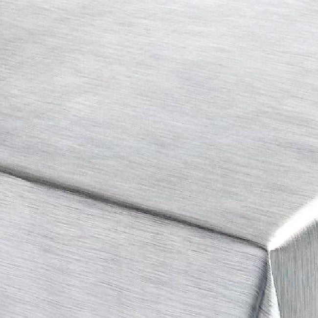 Julevoksduk - Ensfarget voksduk i metallic sølv