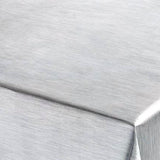 Julevoksduk - Ensfarget voksduk i metallic sølv