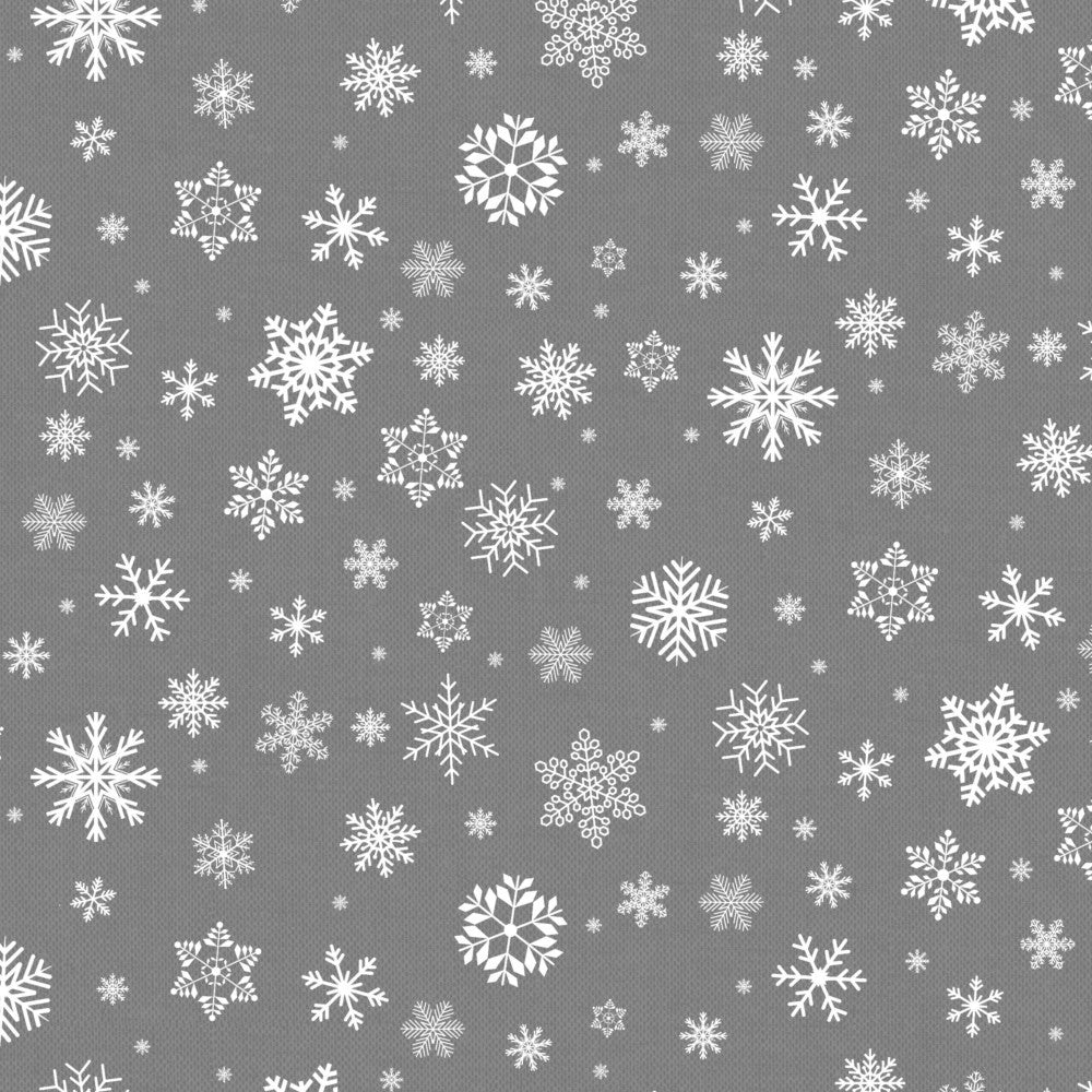 Julevoksduk – Skumringssnø, Sølvgrå