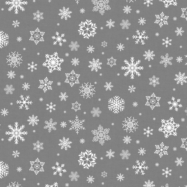 Julevoksduk – Skumringssnø, Sølvgrå