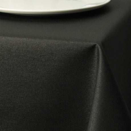Basic ensfarget akrylduk - Sort