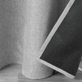 Jupiter Grå – Isolerende gardin 140 x 260 cm, hjørne