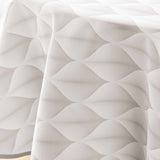 Kalini Naturel Ø 180 cm, rund duk med flekkavvisende behandling