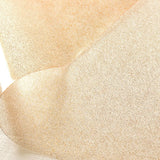 Klar plast med gullglitter gjennomsiktig voksduk