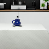 Klassiske Ruter – Voksduk i hvitt