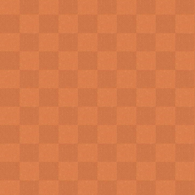 Klassiske Ruter – Voksduk i varm oransje