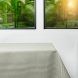 Klitmøller Hvit og grå – Stripet akrylduk