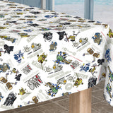 KUKUXUMUSU Film - Herlig akrylduk med flotte tegninger