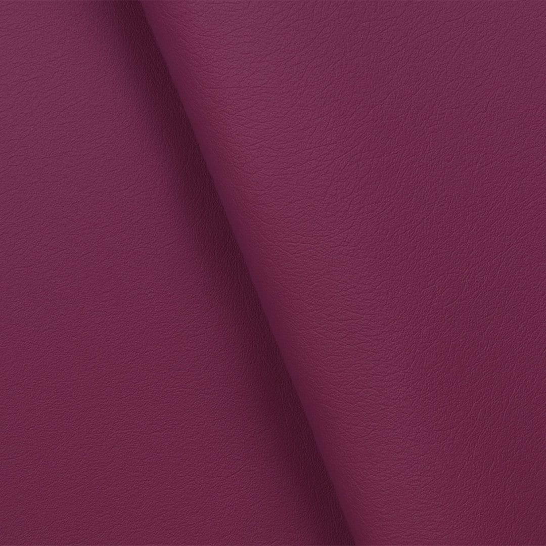 Kunstskinn uten rettskåret kant - Ekokuir Brillant - Imitert skinn, 0,8 mm/140 cm - Aubergine