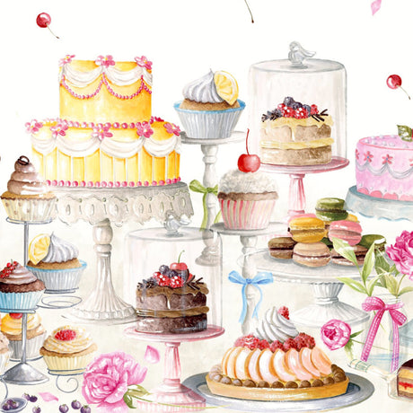 La Grande Gara di Panificazione – Akrylduk med fristende kaker