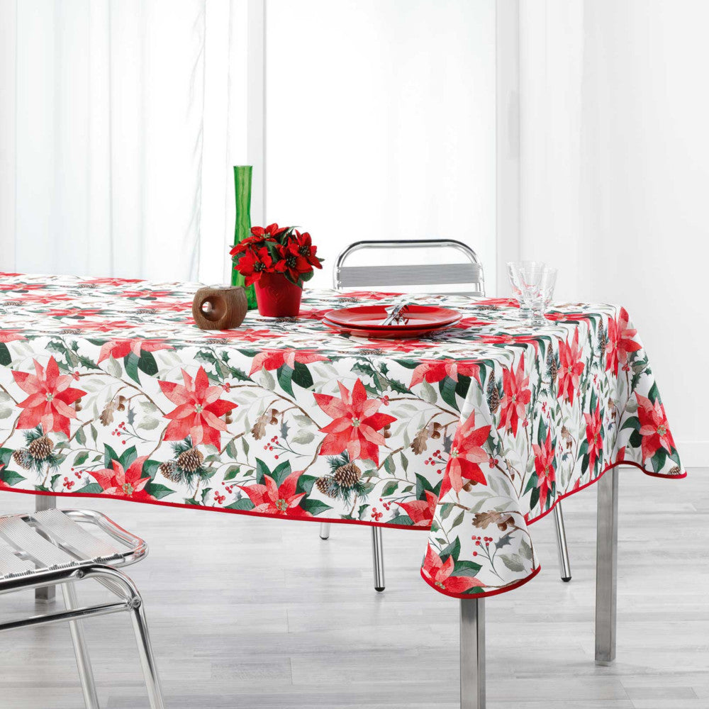 La Rosiere White – Juleduk med flekkavvisende behandling, 150 x 300 cm