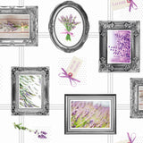 Lavendel Museet – voksduk med lavendelmotiv