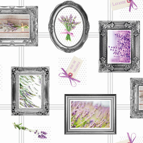 Lavendel Museet – voksduk med lavendelmotiv