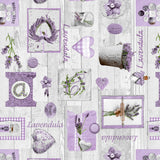 L´eau de Lavande – Provence voksduk med lavendelmotiv