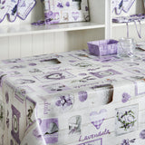 L´eau de Lavande – Provence voksduk med lavendelmotiv 160 cm
