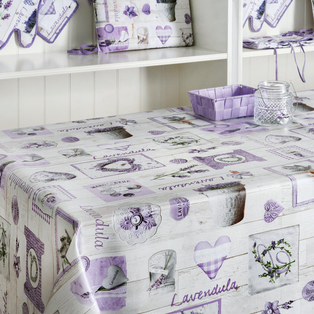 L´eau de Lavande – Provence voksduk med lavendelmotiv 160 cm