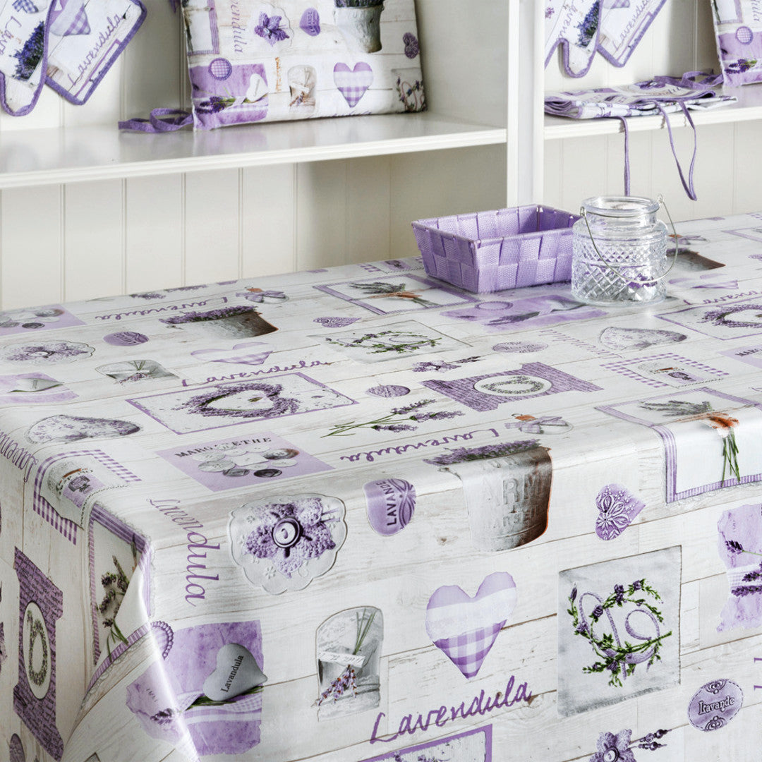 L´eau de Lavande – Provence voksduk med lavendelmotiv