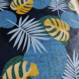 Leaves Green - Voksduk med naturlige blader