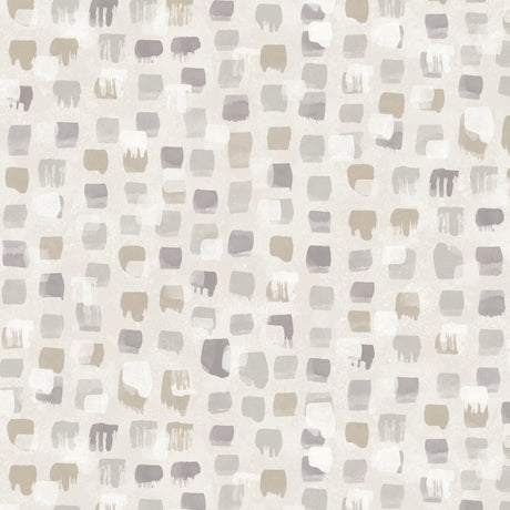 Leonor Beige - Rund voksduk med kantbånd Ø 180 cm, mønster