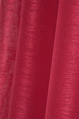 Linwood Rød – Tynn gardin 140 x 260 cm, nærbilde