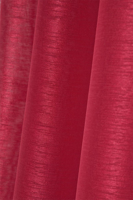 Linwood Rød – Tynn gardin 140 x 260 cm, nærbilde