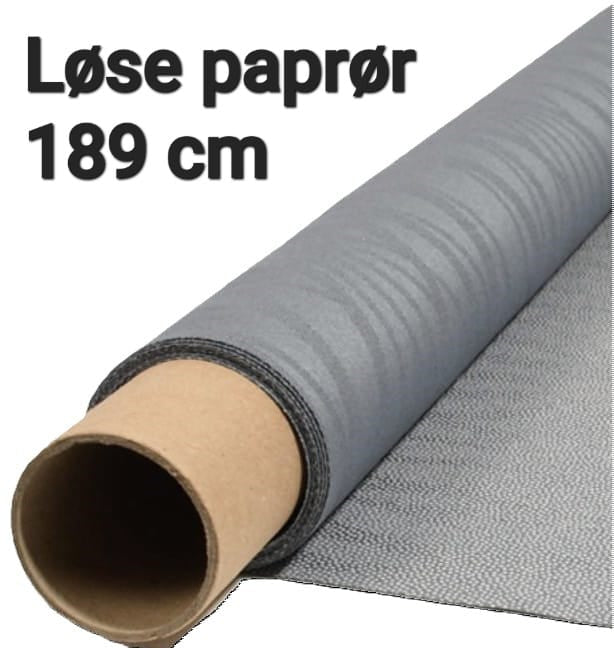 Ekstra/løse papprør - 189 cm
