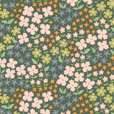 Butterflys Buffet Hunter – Lola voksduk med vakker blomsterprakt