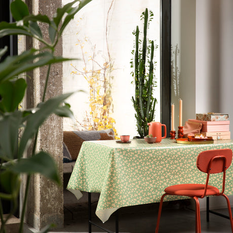 Niwa Green Tea – Lola voksduk med delikate blomster, miljø