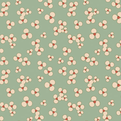 Niwa Green Tea – Lola voksduk med delikate blomster