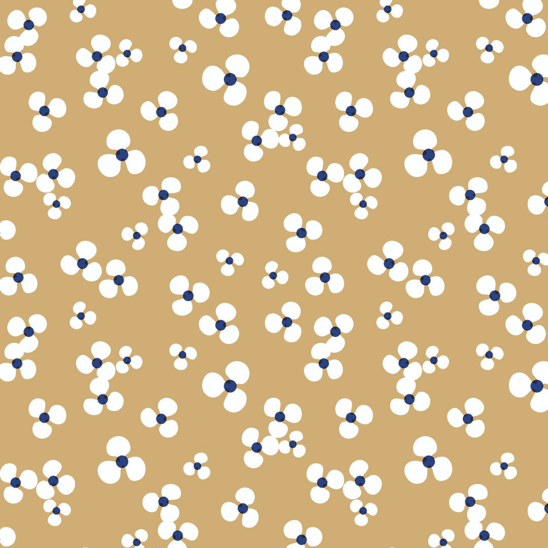 Niwa Peanut – Lola voksduk med delikate blomster