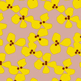 Poppy Rosenwood – Lola voksduk med lekent blomsterdesign, mønster