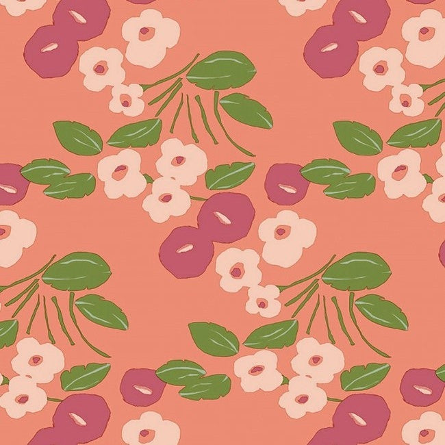 Lola voksduk, Bloom Vivid Coral