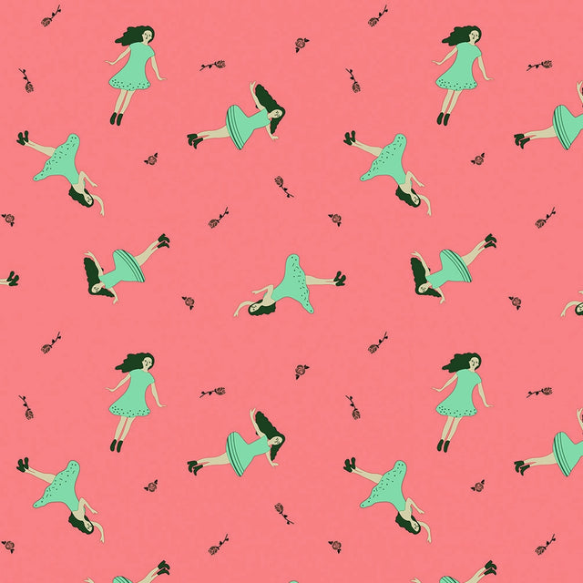 Lola voksduk, Dancing Queen Tangerine