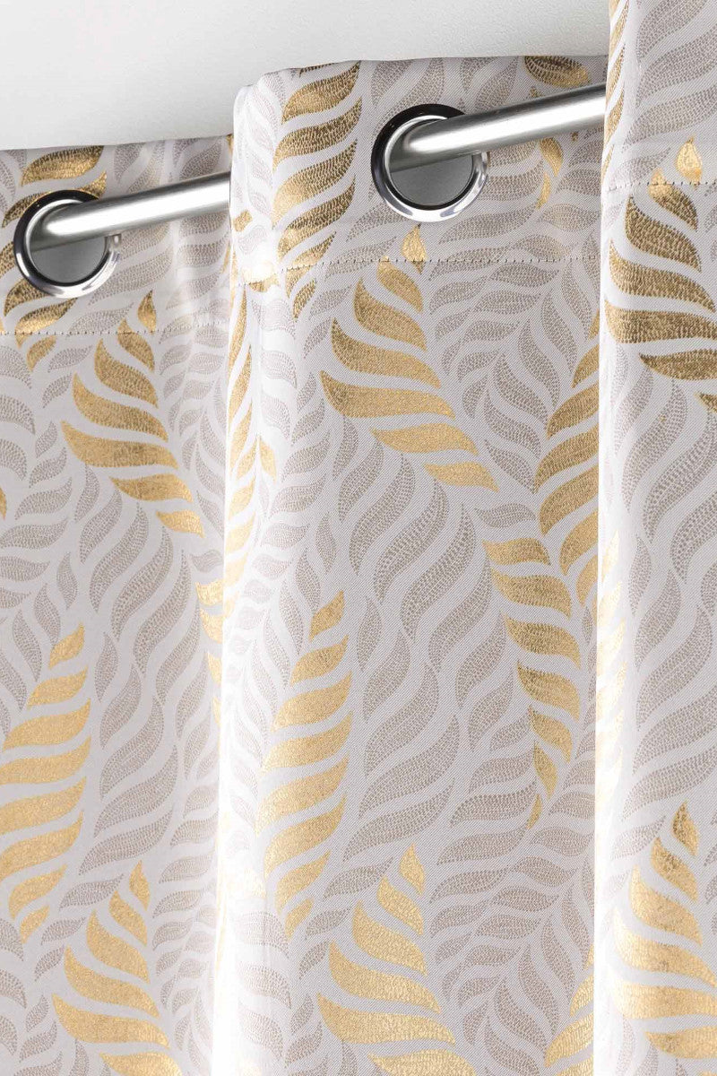 Lyra Hvit – Mørkleggingsgardin 140 x 260 cm nærbilde