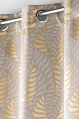 Lyra Taupe – Mørkleggingsgardin 140 x 260 cm nærbilde