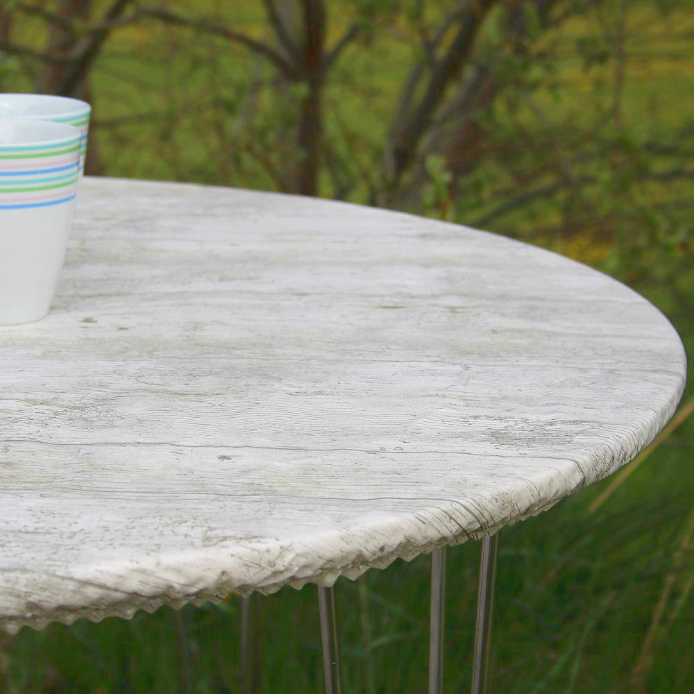 Madeira Blanco - Rund voksduk med strikk