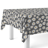 Margarita Antrasitt – Akrylduk med prestekrager, hjørnebilde