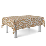 Margarita Natur – Akrylduk med prestekrager på bord