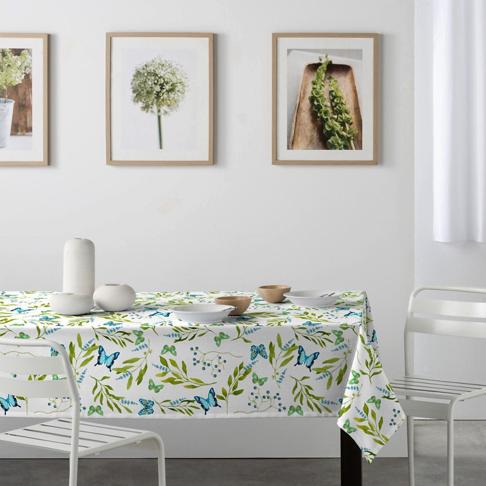 Mariposas Azul – Vakker akrylduk med blå sommerfugler